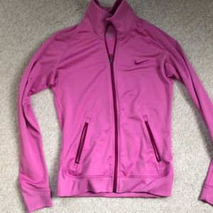 Nike dri-fit zip up